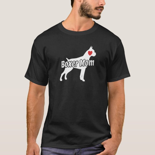 T-shirt Boxer Maman (Devant)