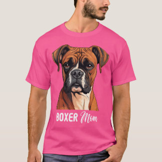 T-shirt Boxer Maman Chien Boxer