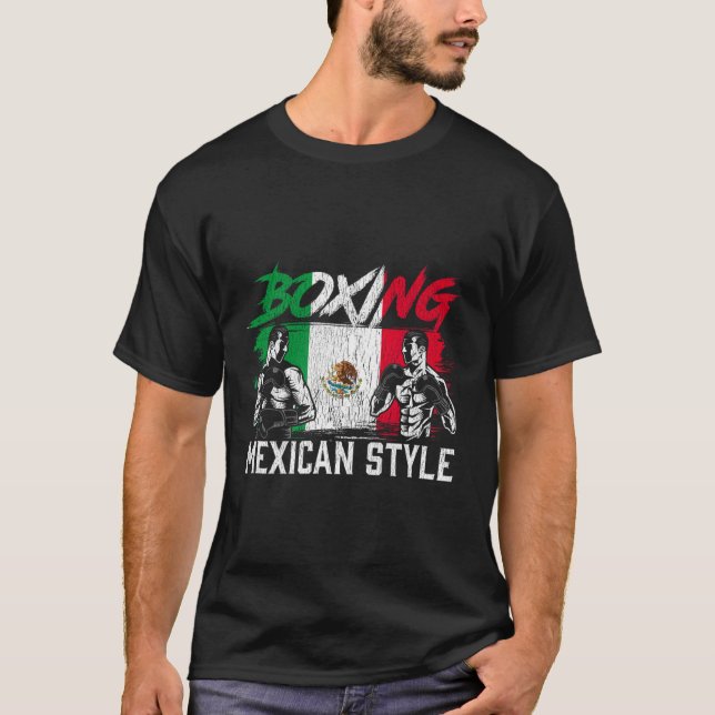 T-shirt Boxer Mexicain Boxer (Devant)
