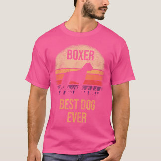 T-shirt Boxer pour Amoureux de les chiens mignon chien