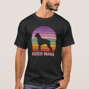 T-shirt Boxer rétro Mama