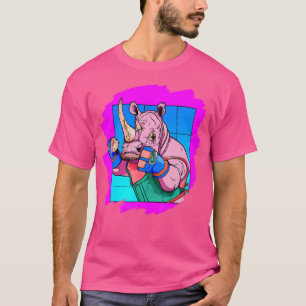 T-shirt Boxer Rhinoceros Boxer Cool Rhinoceros Funny Rhino