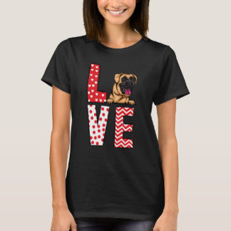 T-shirt Boxer Valentines Day Love Valentine Cute Hearts