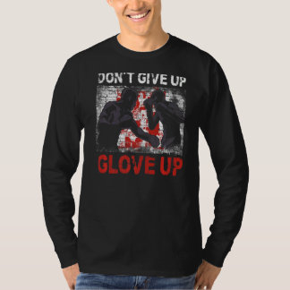 T-shirt Boxer Vintage N'abandonnez pas Glove Up