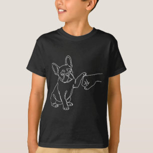 T-shirt Boxeur de Bouledogue Français Artwork