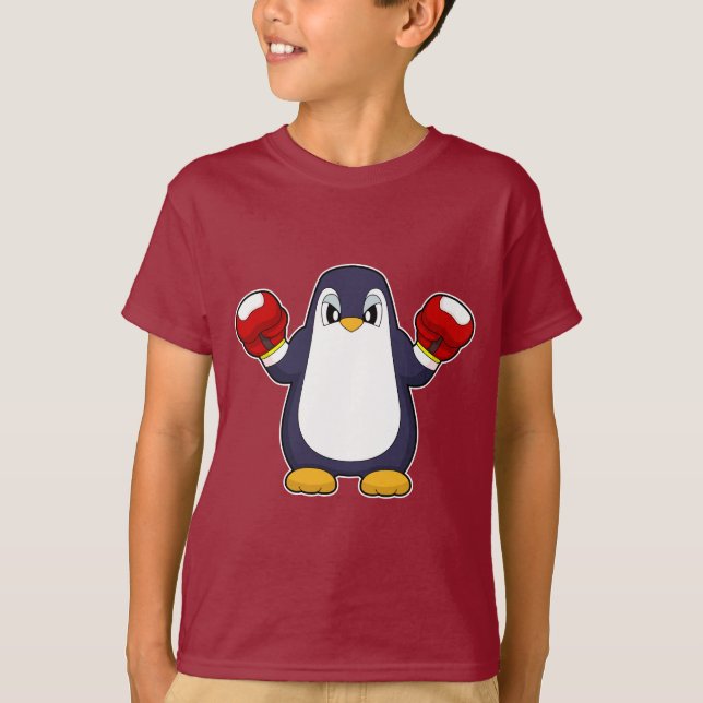 T-shirt Boxeur manchot Gants de boxe (Devant)