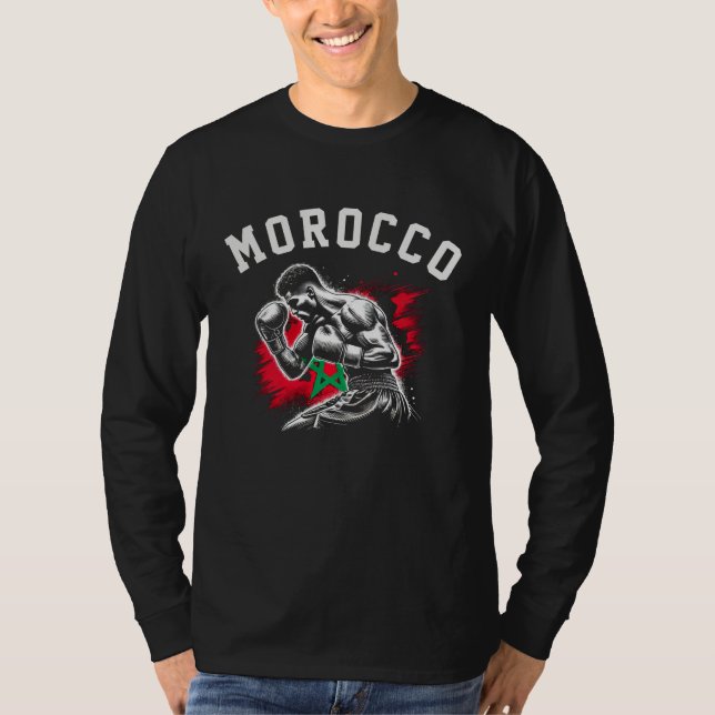 T-shirt Boxeur Marocain (Devant)