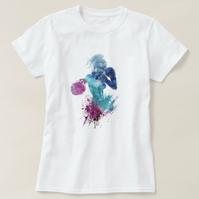 T-shirt Boxeuse (Design devant)