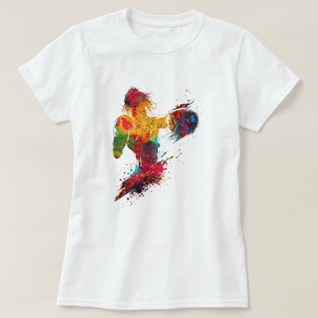 T-shirt Boxeuse (Design devant)