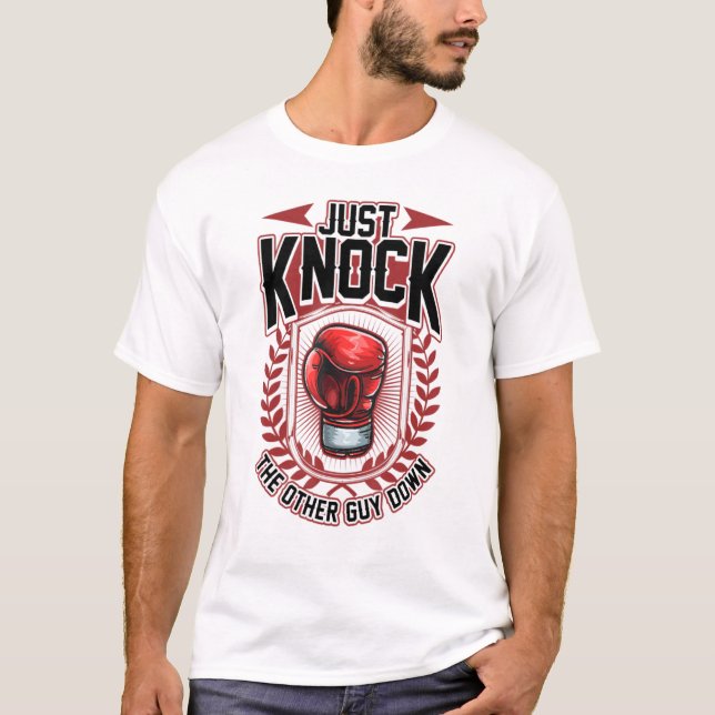 T-shirt Boxing Inspired Boxing Advice Related Sarcastic Bo (Devant)