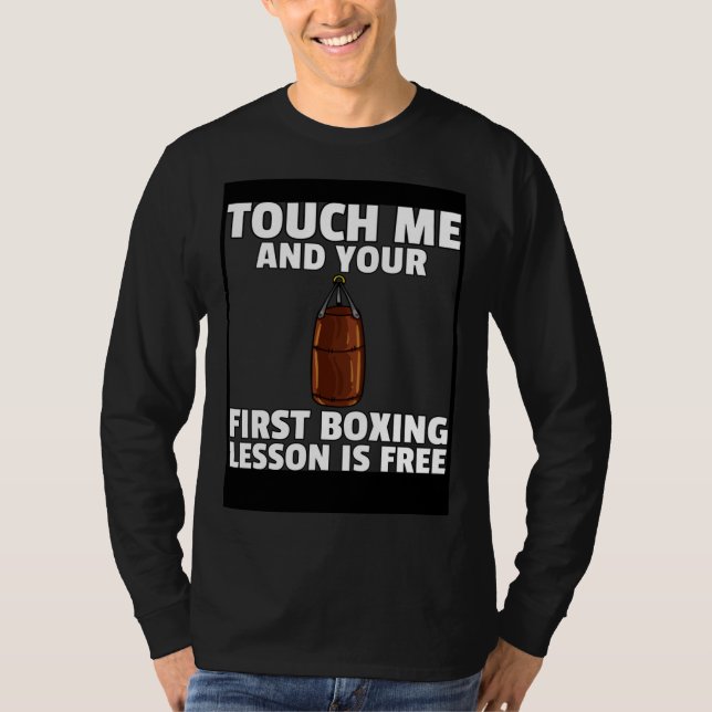 T-shirt Boxing Kickboxing  For Boxer Fighter (Devant)