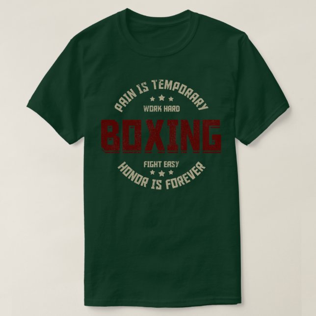 T-shirt Boxing Martial Arts Boxing Box Club Boxer 42 (Design devant)