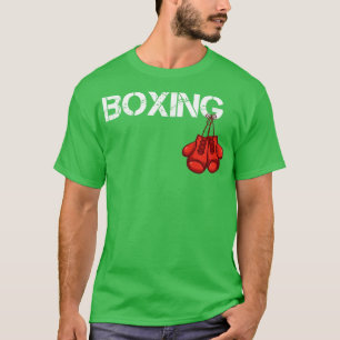 T-shirt Boxing pendaison gants cadeau pour boxer