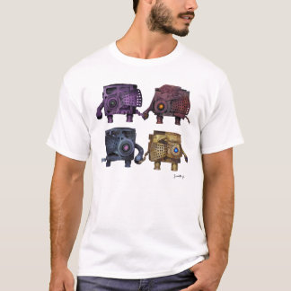 T-shirt Boxyphants sur la chemise de défilé