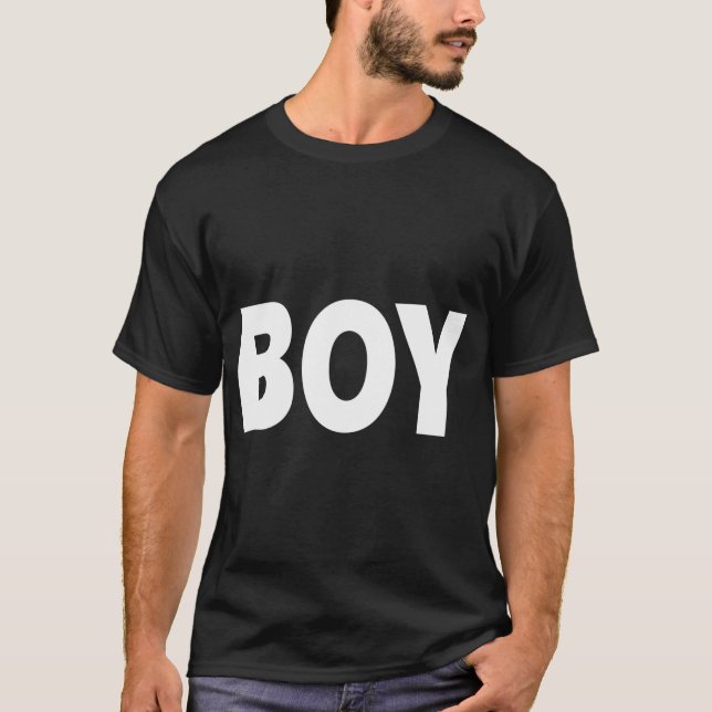 T-shirt Boy! (Devant)