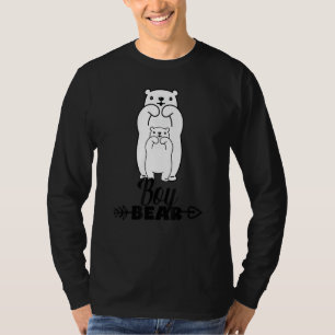 T-shirt Boy Bear Love Bear Mothers Day Fête des pères
