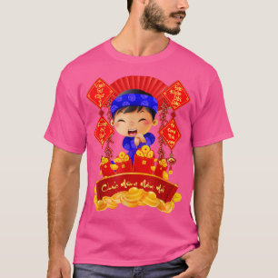 T-shirt Boy Chuc Nam Moi Vietese Lunar New Year Ti