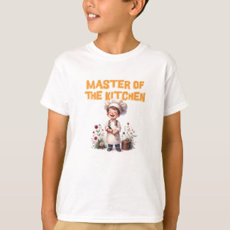 T-shirt Boy cooking Master of the kitchen