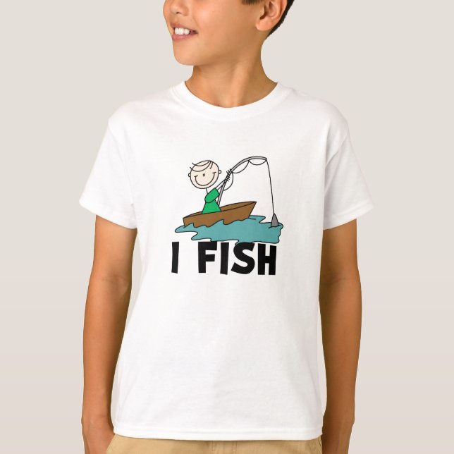 T-shirt Boy I Fish (Devant)