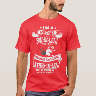 T-shirt Boy I'm A Proud Son In Law Of An Awesome Father In