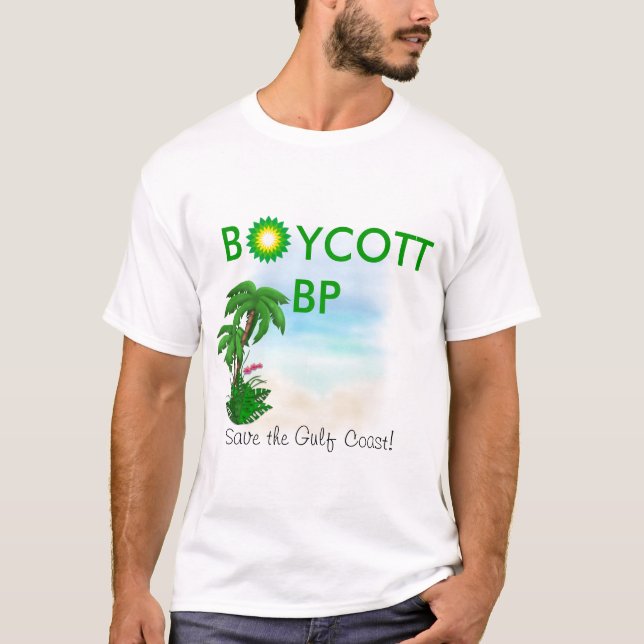 T-SHIRT BOYCOTT BP (Devant)