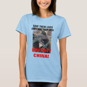 T-SHIRT BOYCOTT CHINE