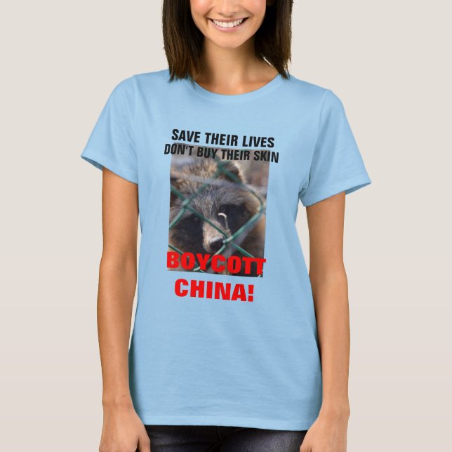 T-SHIRT BOYCOTT CHINE (Devant)