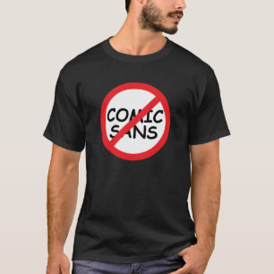 T-shirt Boycott comique sans