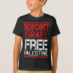 T-shirt Boycott Israël Palestine Gaza Guerre Sensibilisati
