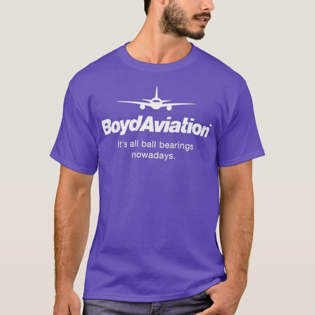 T-shirt Boyd Aviation (Devant)