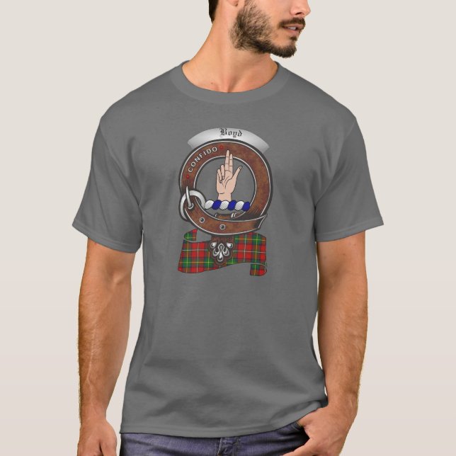 T-shirt Boyd Clan Badge Adulte (Devant)