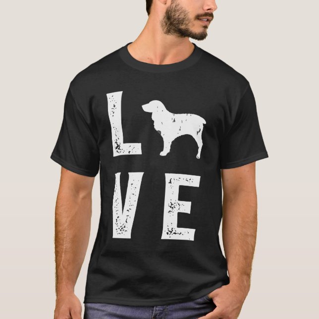 T-shirt Boykin Spaniel Love  1 (Devant)
