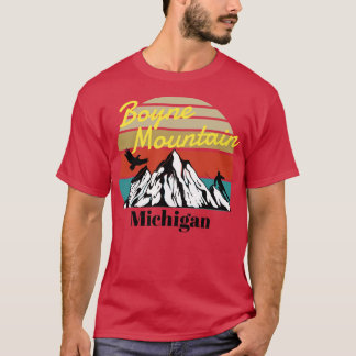 T-shirt Boyne Mountain ski Michigan 1