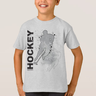 T-shirt Boys Double Vision Hockey (mâle)
