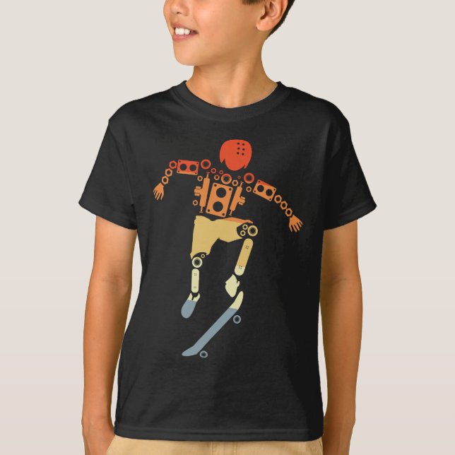 T-shirt Boys Gifts Skateboard (Devant)