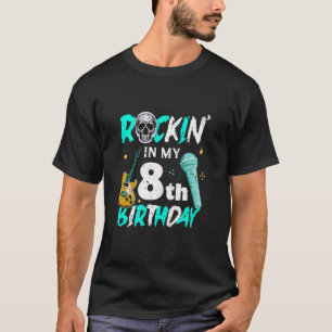 T-shirt Boys Rockstar Rockin Anniversaire Rock Star Guitar