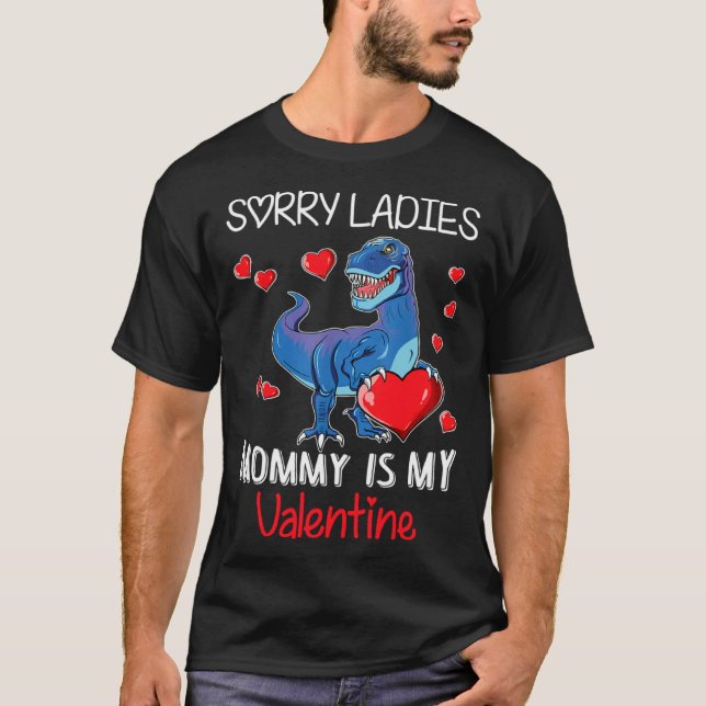 T-shirt Boys Valentines Day  Sorry Mommy Is My Valentine (Devant)