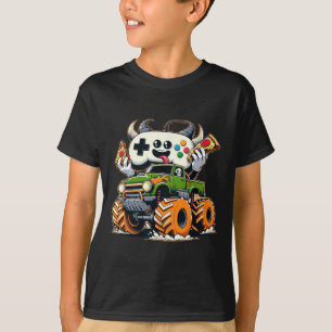 T-shirt Boys Vidéo Jeu Pizza Lifted 4x4 Camion