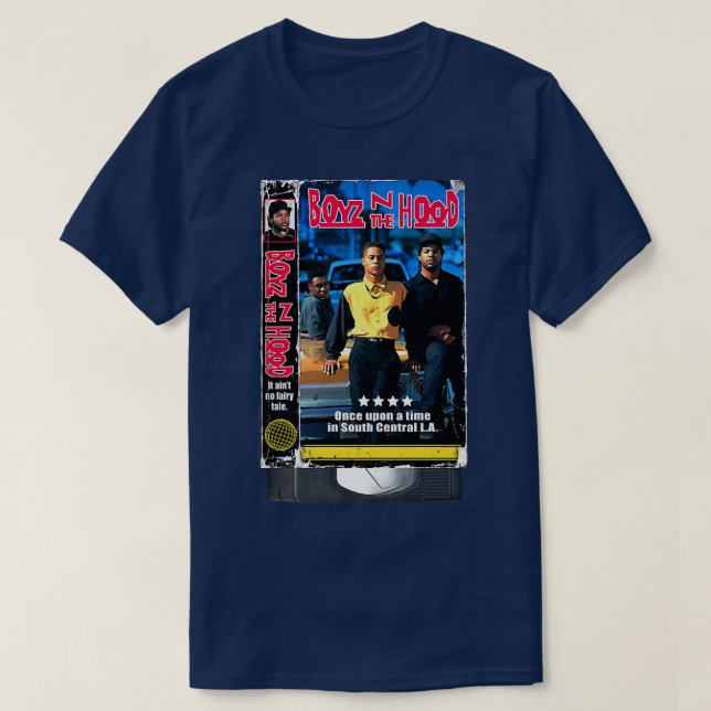 T-shirt Boyz dans le Hood VHS (Design devant)