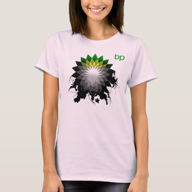 T-shirt BP Huile déversée Tee femmes (Devant)