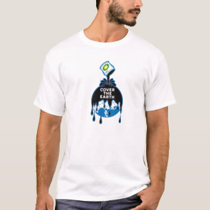 T-shirt BP huilent la boîte de peinture de catastrophe
