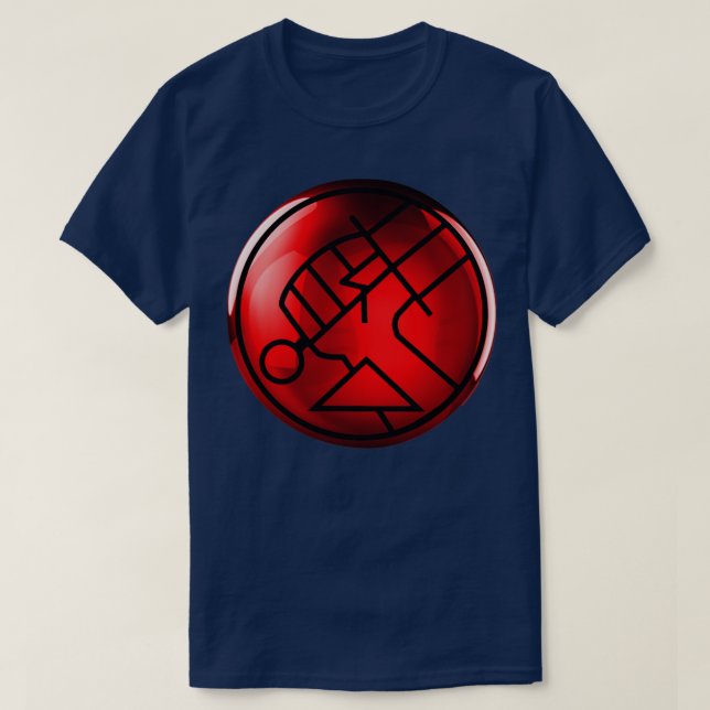 T-shirt BPRD Verre ou HELLBOY (Design devant)