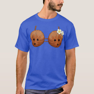 T-shirt Bra de noix de coco d'été Costume d'Halloween Hawa