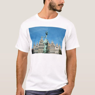 T-shirt Brabo Fontaine Grote Markt Anvers Belgique