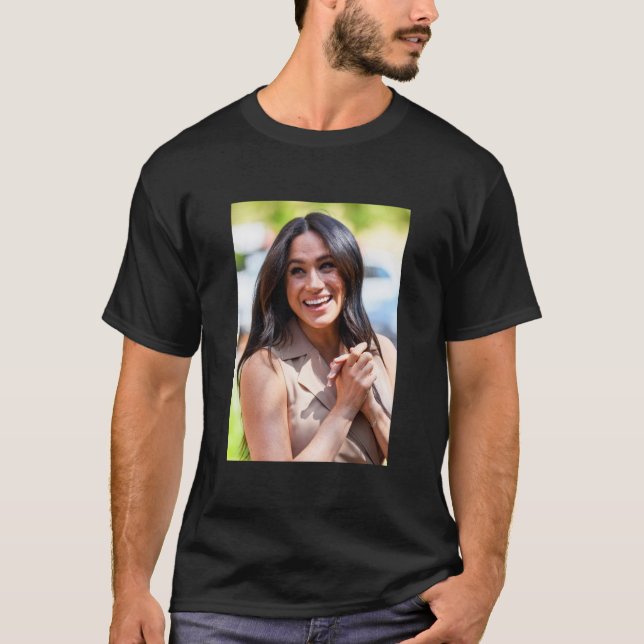 T-shirt Bracelet en or Meghan Markle (Devant)