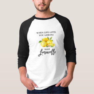 T-shirt Bracelet Script Limoncello Lemons Sports