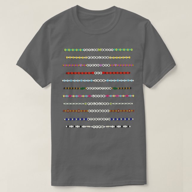 T-shirt Bracelets d'amitié (Design devant)