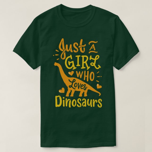 T-shirt Brachiosaurus Dinosaure Lover 1 (Design devant)