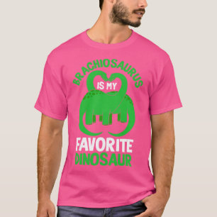 T-shirt Brachiosaurus Est Mon Dinosaure Préféré
