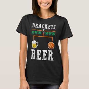 T-shirt Brackets et la Marche de la bière Basketball Colle